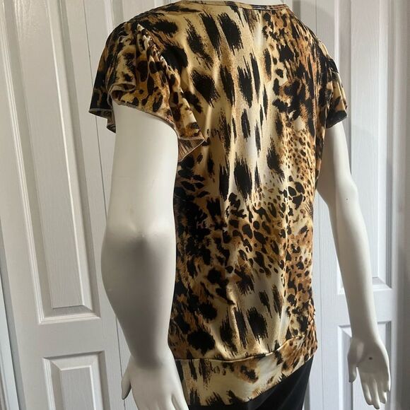 Women animal print blouse - Picture 2 of 14